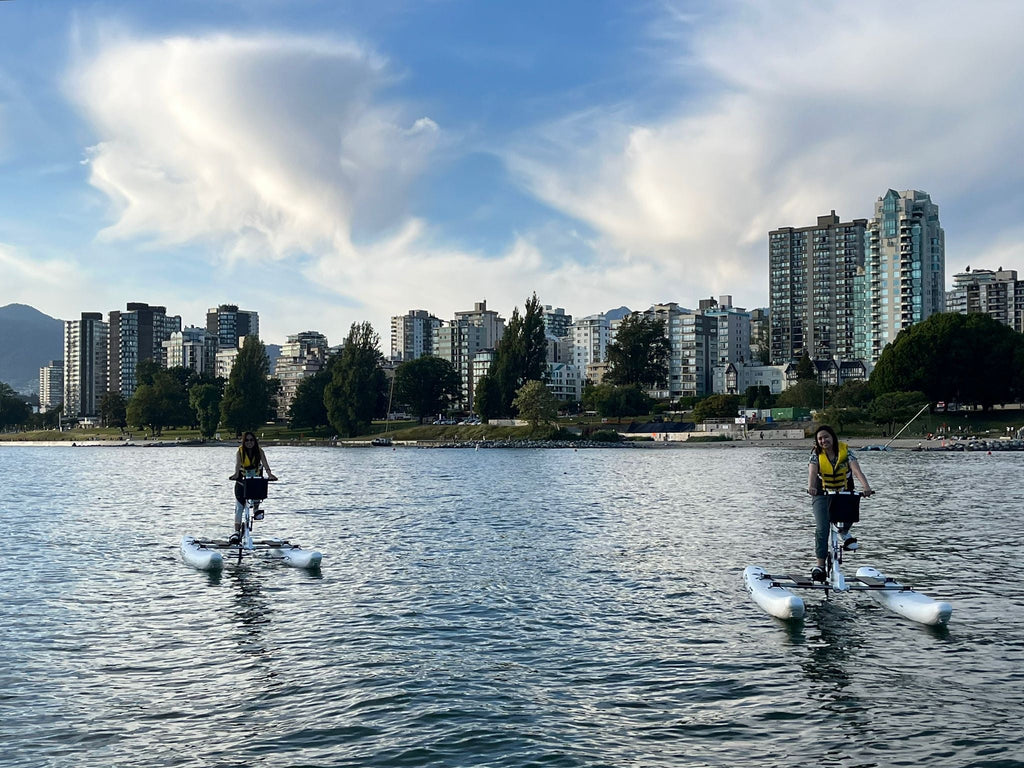 Things to Do in Vancouver City: Waterbiking is a Must