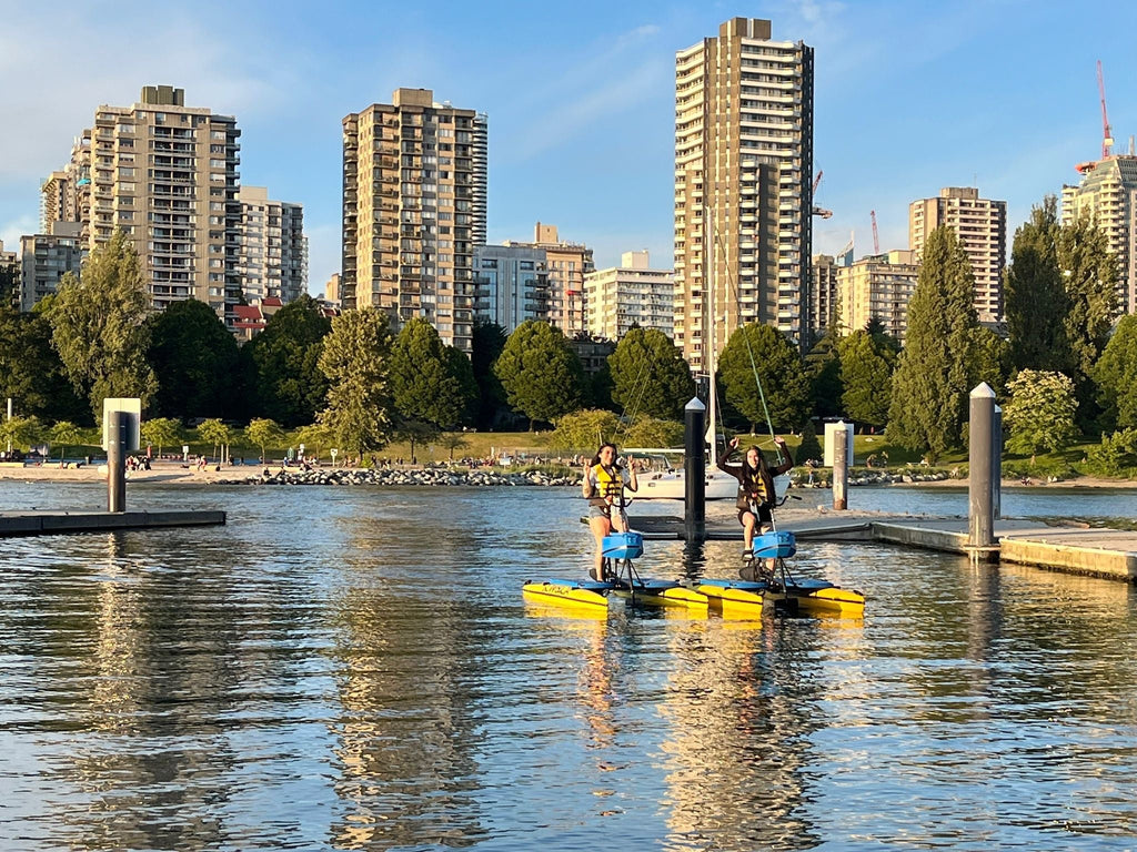 Fun Things to Do in Vancouver: Try Water Biking This Weekend