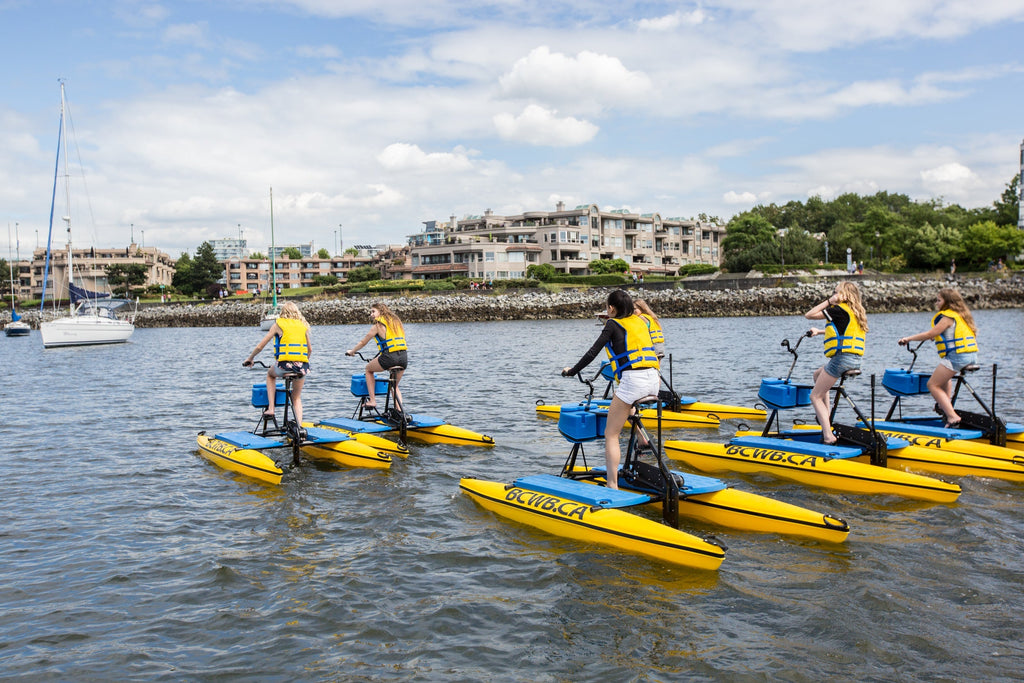Things to Do in Vancouver Canada: Try Waterbiking First