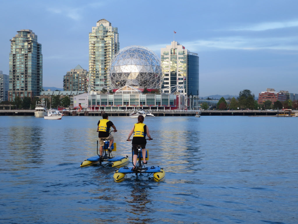 Tourist Things in Vancouver: Explore BC on Water Motorcycles and Bikes