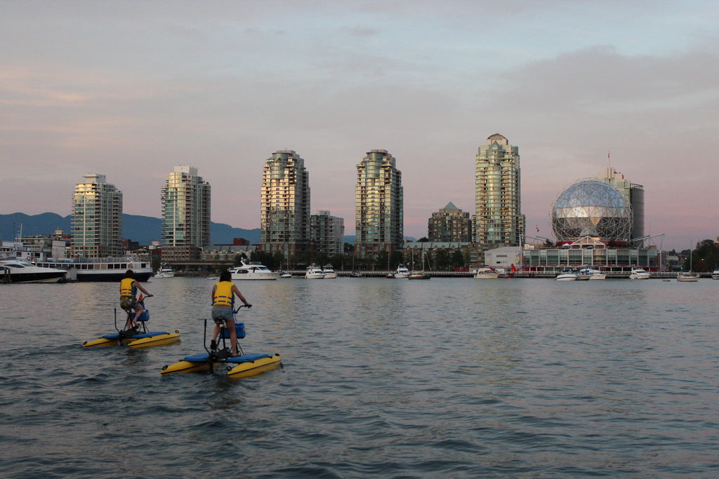 Biking Weekend Adventures at BC Water Bikes